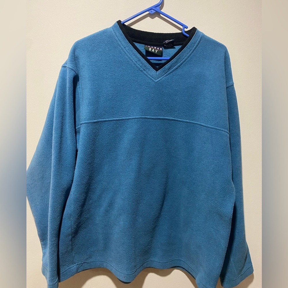 Soft blue crewneck